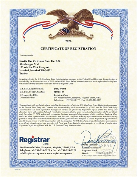 FDA Registration
