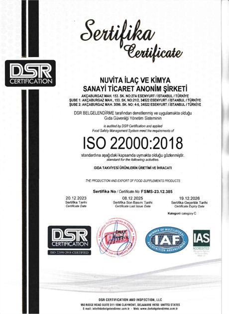ISO 22000:2018